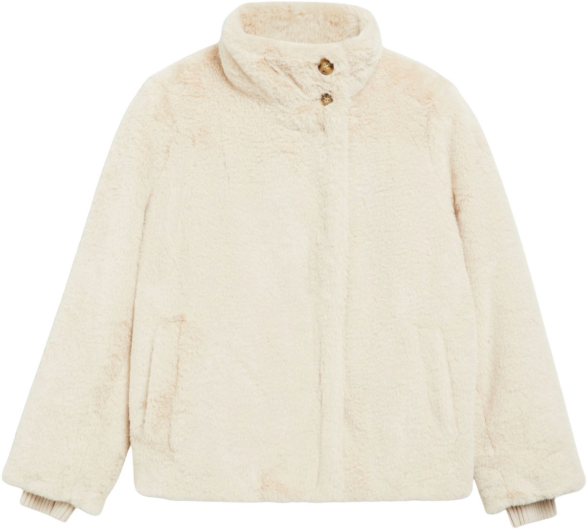Women's Fleece Jacket with Cuffs COMMA