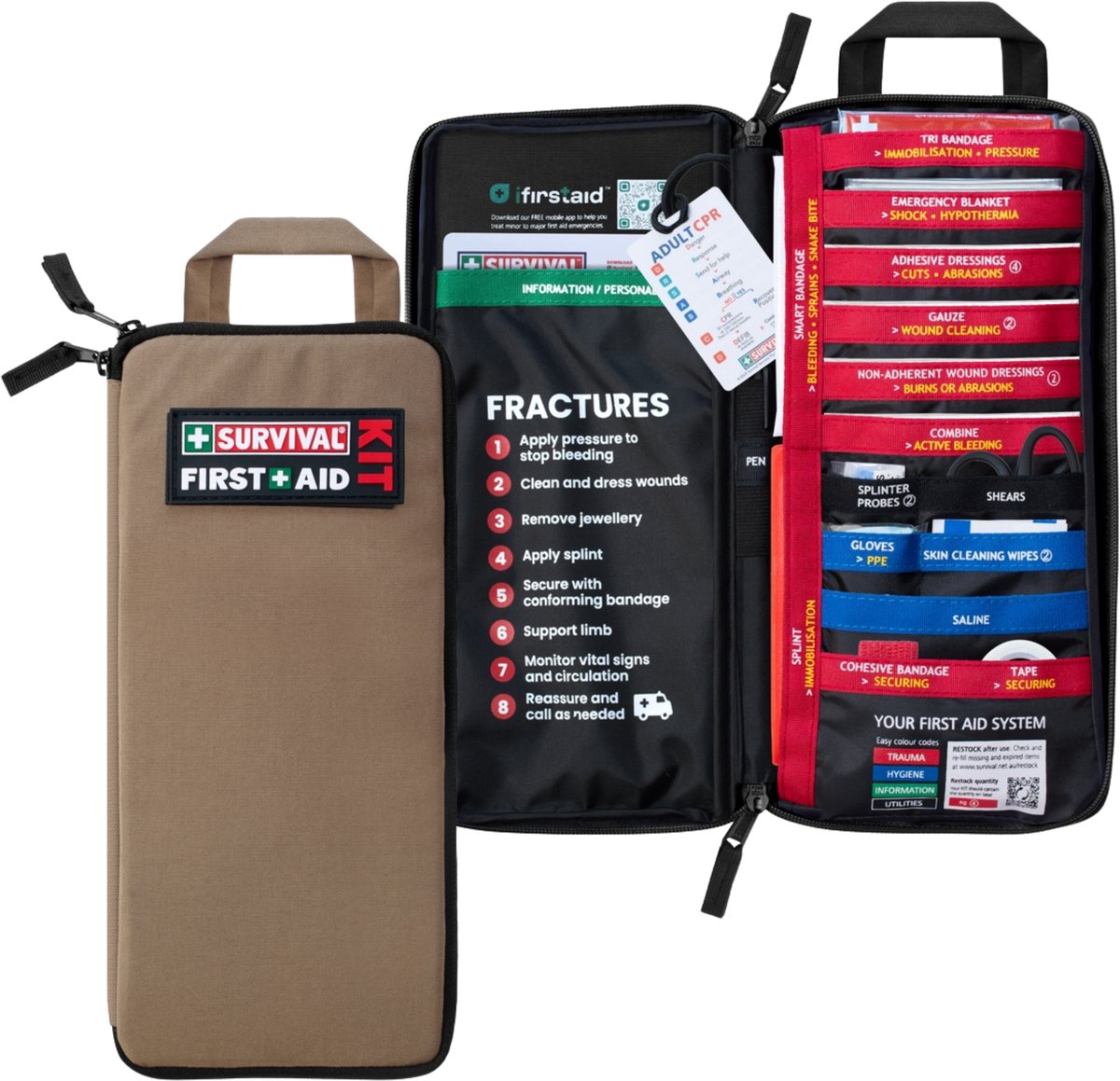 First Aid Kit Fine Survival First Aid Kit Slimline