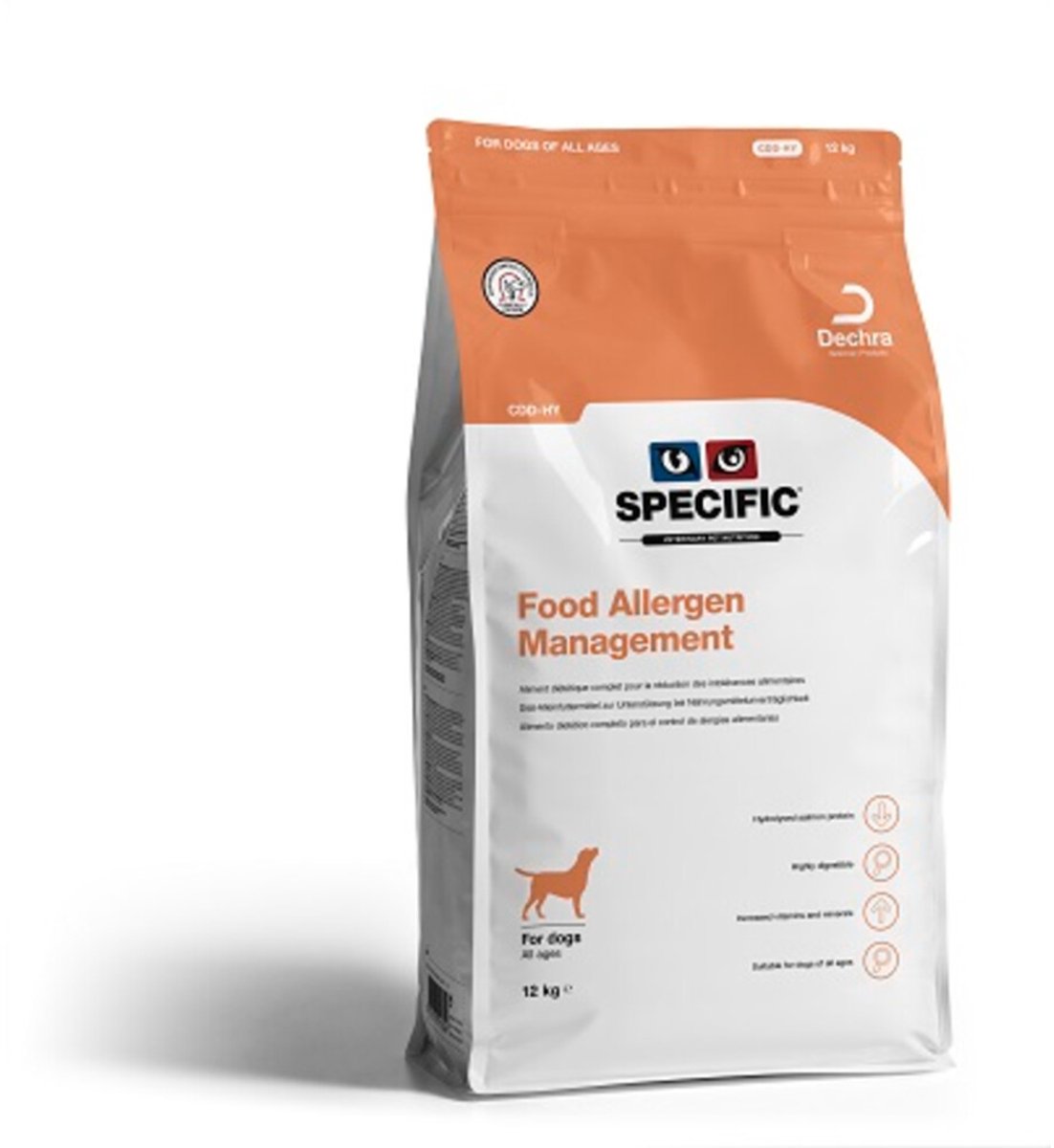Specific Dog CDD - HY Food Allergen Management pienso para perros - 12 kg