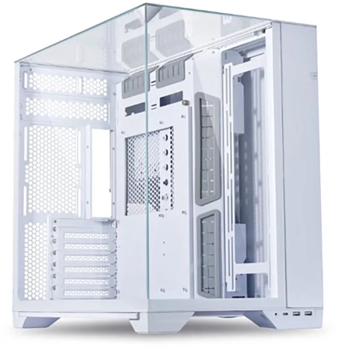 Lian Li O11 VISION COMPACT White | PC-Gehäuse