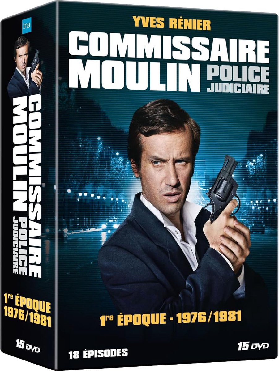Commissaire moulin - police judiciaire - première époque : 1976/1981 [FR Import]