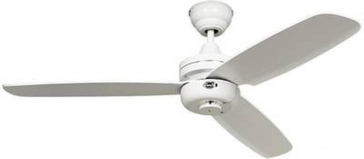 Ventilateur de plafond CasaFan Night Flight WE 3 pales (Ø x H) 132 cm x 240 mm blanc