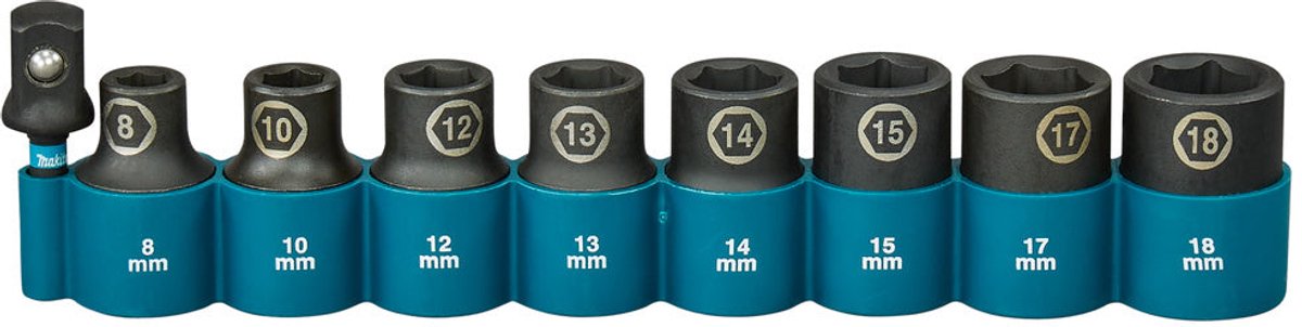 Makita E-16645 Impact Black E-16645 Douille pour boulonneuse à choc 8 mm 1/2 (12.5 mm)
