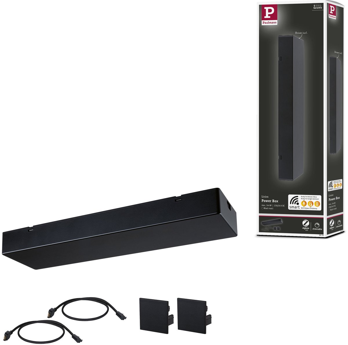 Paulmann Linion 98178 Alimentation noir