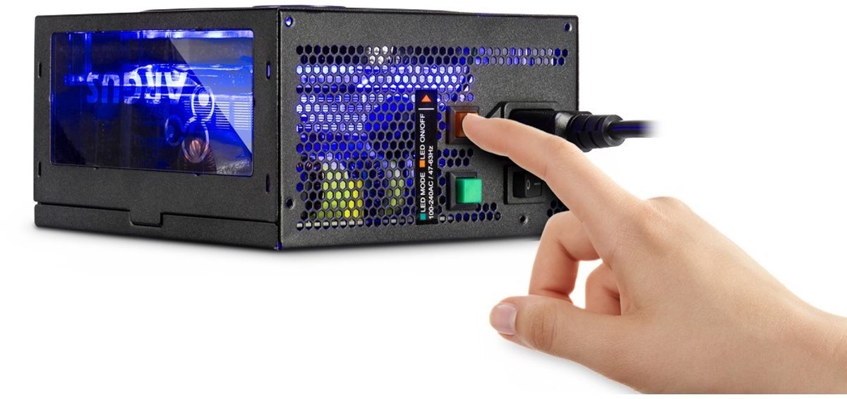 Inter-Tech Argus RGB-650W CM II Alimentation PC 650 W ATX 80PLUS® Gold