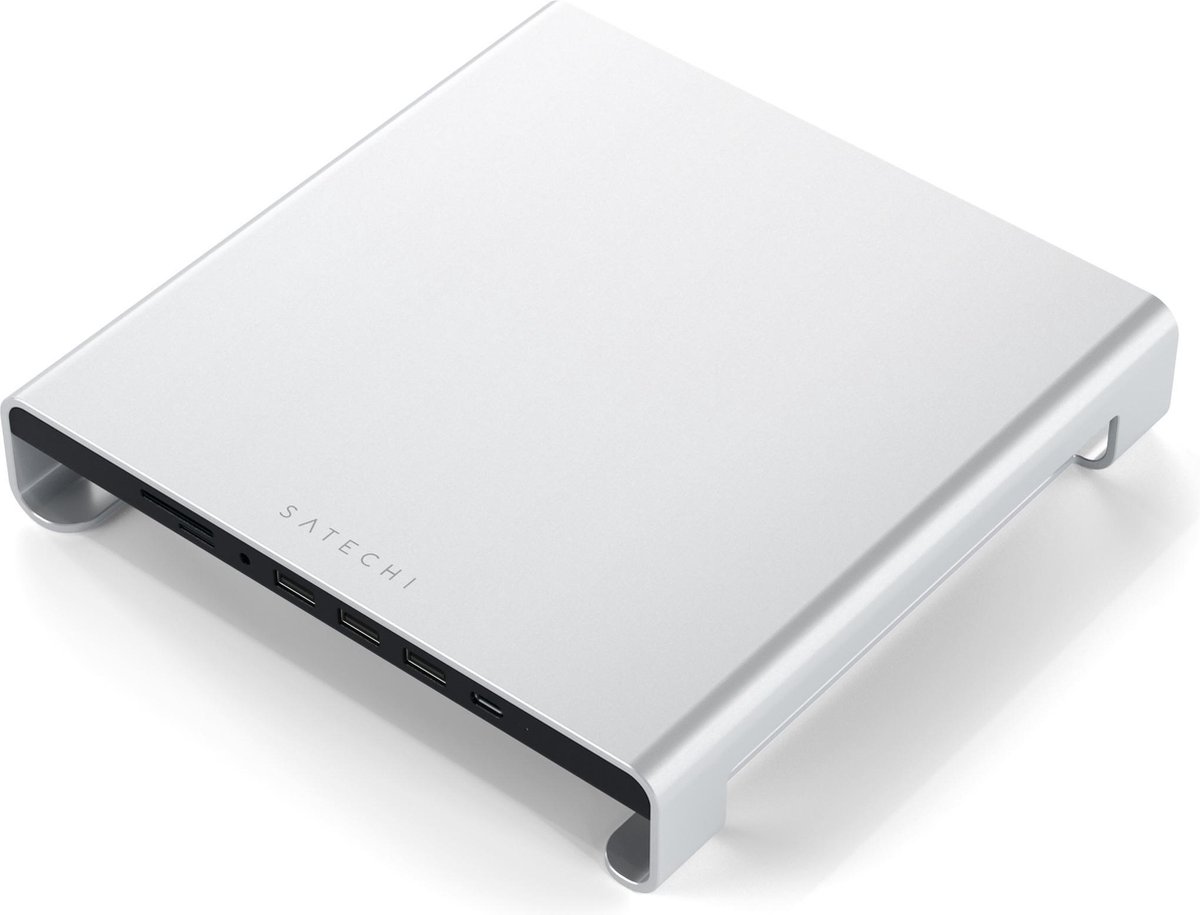 Satechi Station daccueil USB-C® pour ordinateur portable / support Monitor Stand Hub Convient pour les marques: Apple