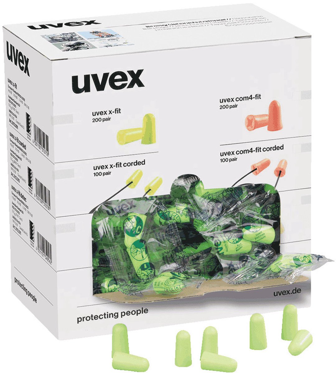 uvex 2112001 x-fit Bouchons doreille 37 dB 1 pc(s)