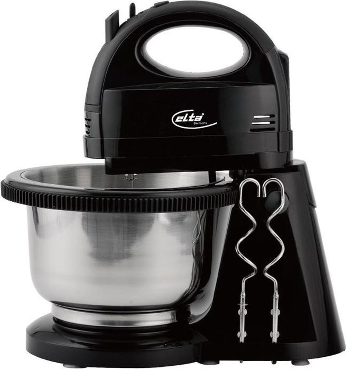 Elta HM-250.2E Batteur 300 W noir, acier inoxydable