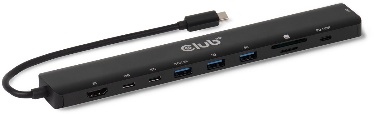 club3D Station daccueil pour ordinateur portable CSV-2550 Convient pour les marques: universel