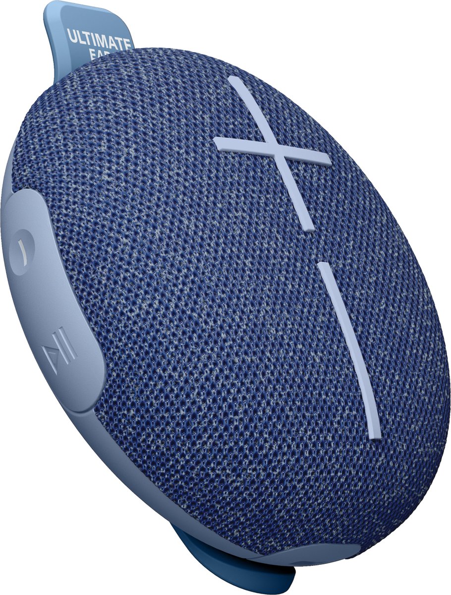 Ultimate Ears Miniroll Enceinte Bluetooth étanche à leau, étanche à la poussière, protégée contre les projections deau, portable bleu