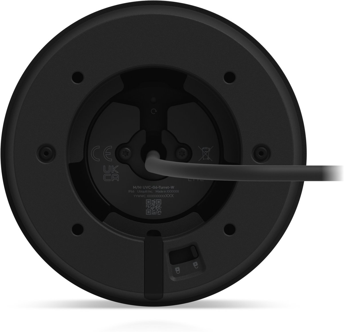 UVC-G6-Turret-B Ubiquiti Networks G6 Turret IP Caméra de surveillance 3864 x 2160 pixels