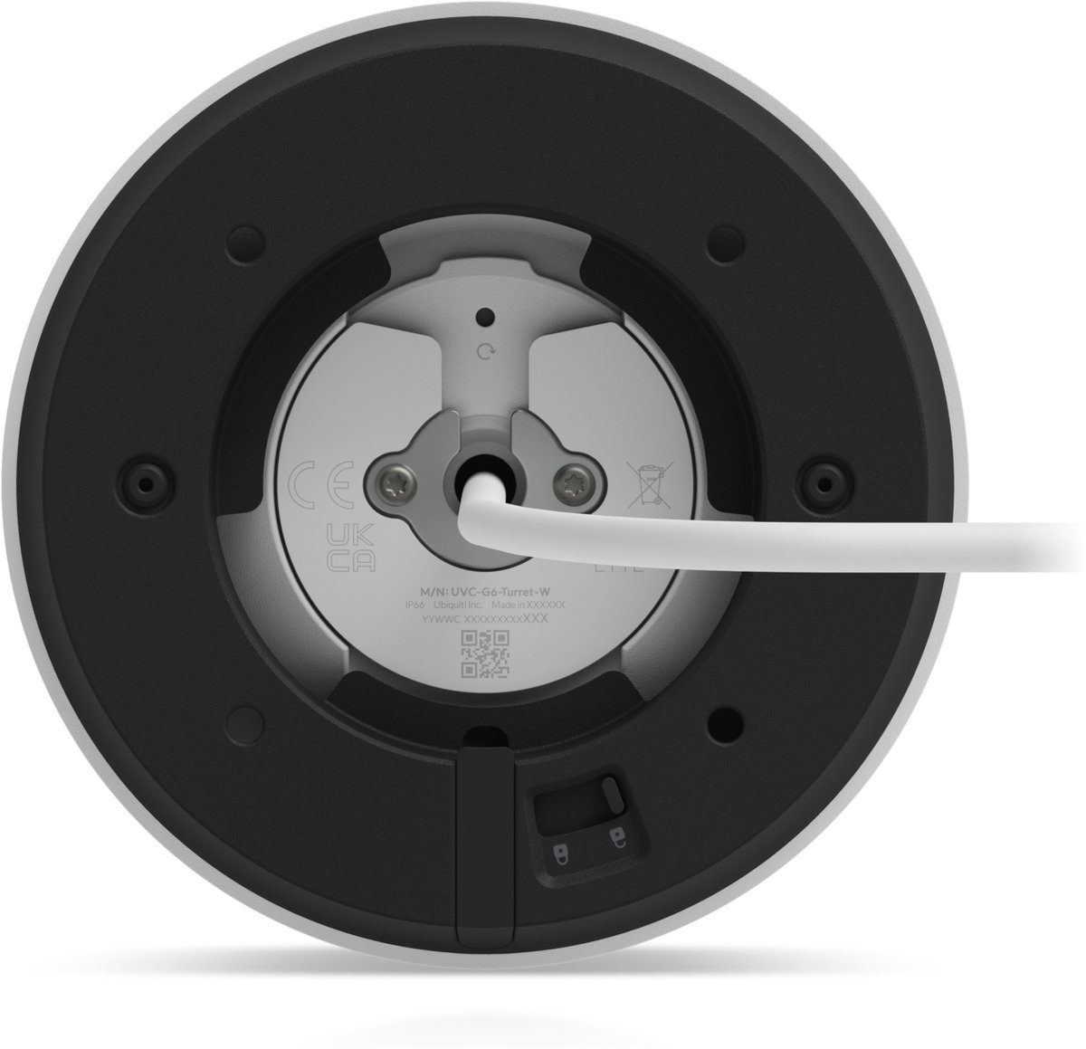UVC-G6-Turret-W Ubiquiti Networks G6 Turret IP Caméra de surveillance 3864 x 2160 pixels