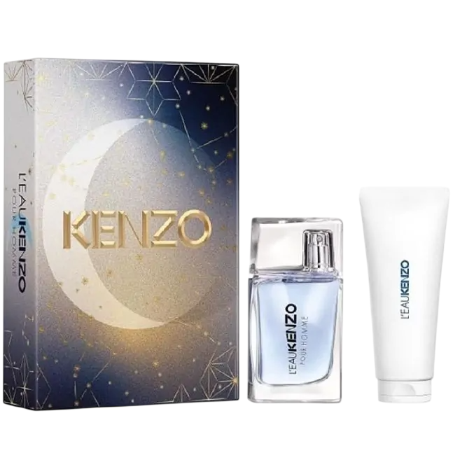 Set kenzo: l'eau kenzo, eau de toilette, for men, 30 ml + l'eau kenzo, shower gel, 75 ml