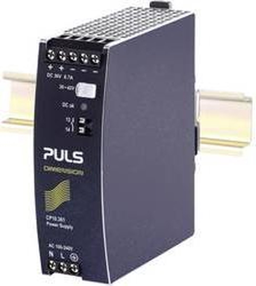 Alimentation rail DIN PULS DIMENSION CP10.361 6.7 A 240 W 1 pc(s)
