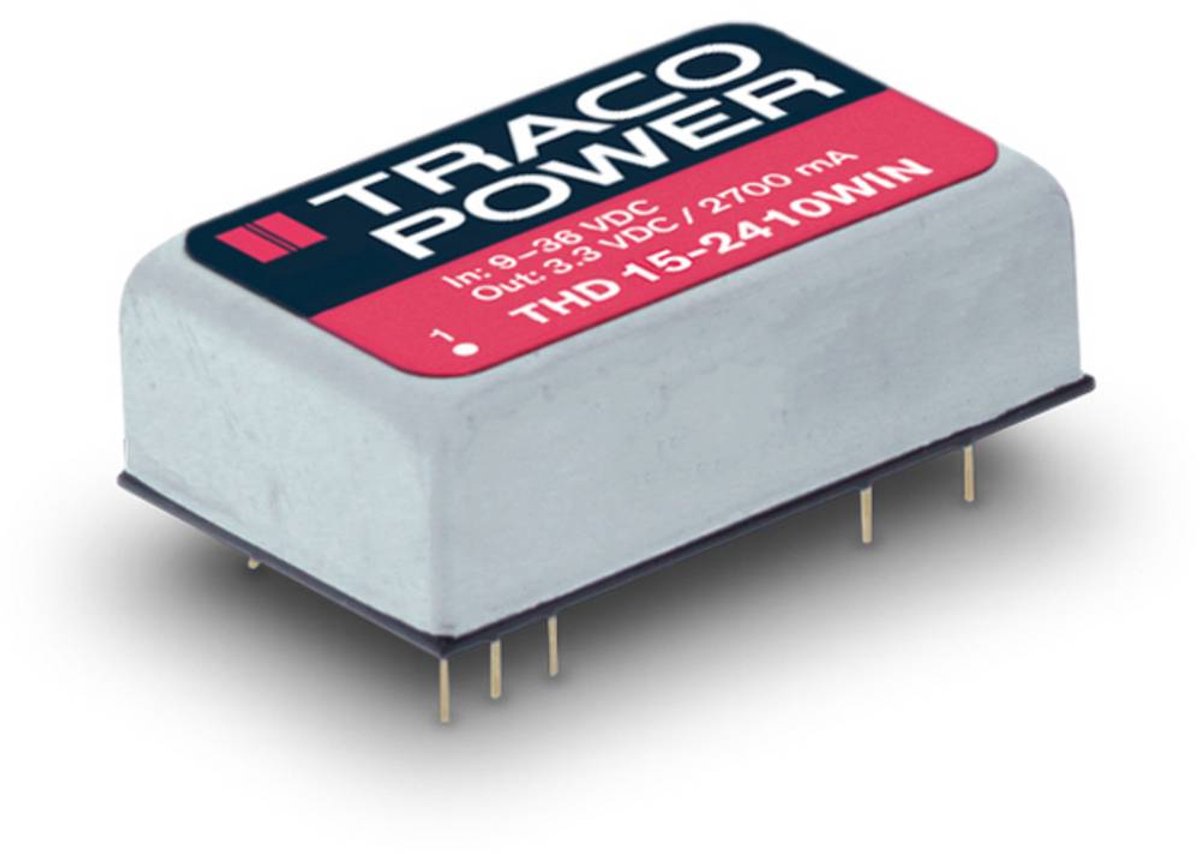 Convertisseur CC/CC pour circuits imprimés TracoPower THD 15-4810WIN Nbr. de sorties: 1 x 48 V/DC 3.3 V/DC 4 A 15 W 1 pc(s)