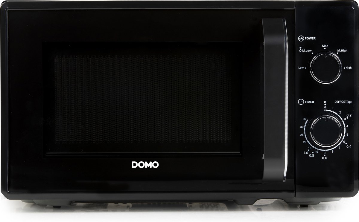 DOMO DO2520 Micro-ondes noir 800 W fonction minuteur