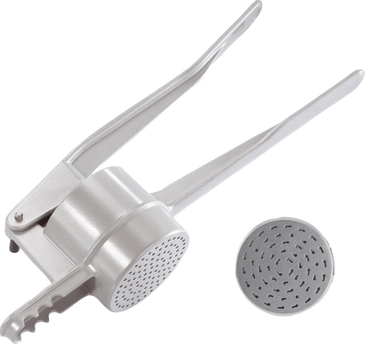 Westmark 61202260 Presse à brocher et à pommes de terre « Spektlechef » argent 42 cm, poncée à la main