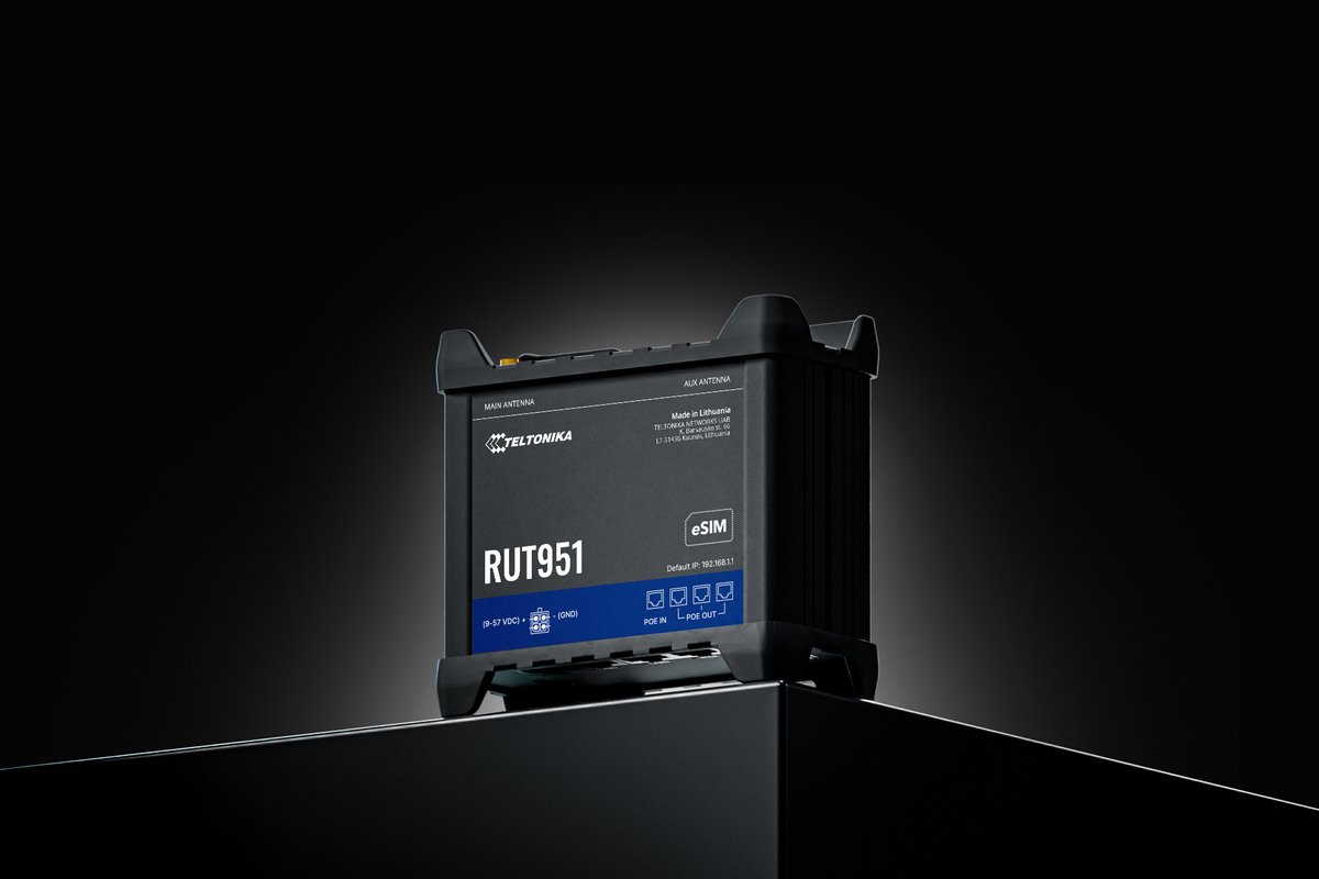 Routeur Teltonika RUT951 Modem intégré: LTE 2.4 GHz
