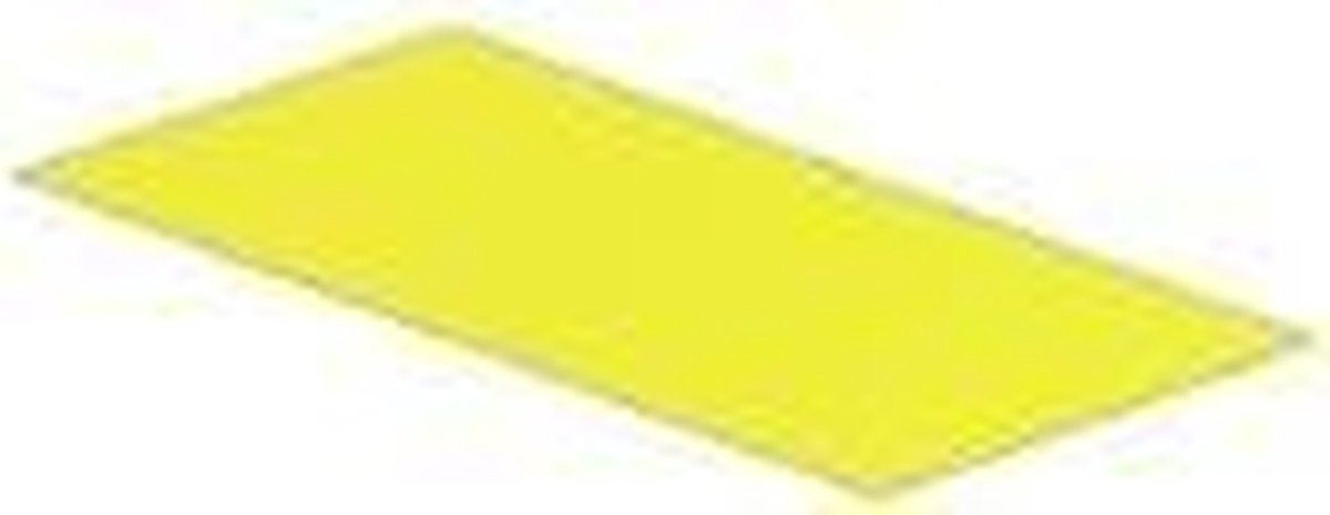 Etiquette pour imprimante Weidmüller LM MT300 25,4X12,7 GE 1686391687 Surface détiquetage: 127 x 254 mm jaune 10 pc(s)