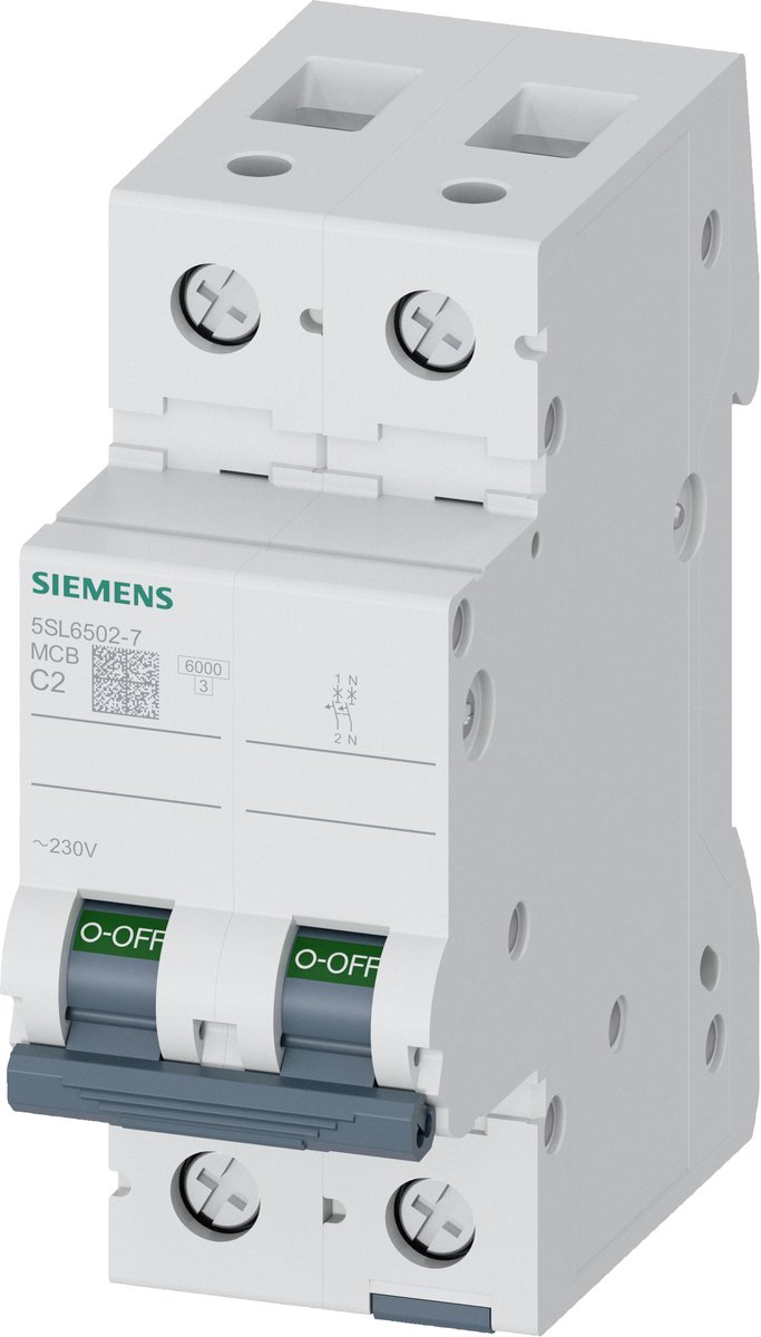 Siemens 5SL65027 5SL6502-7 Disjoncteur 2 A 230 V