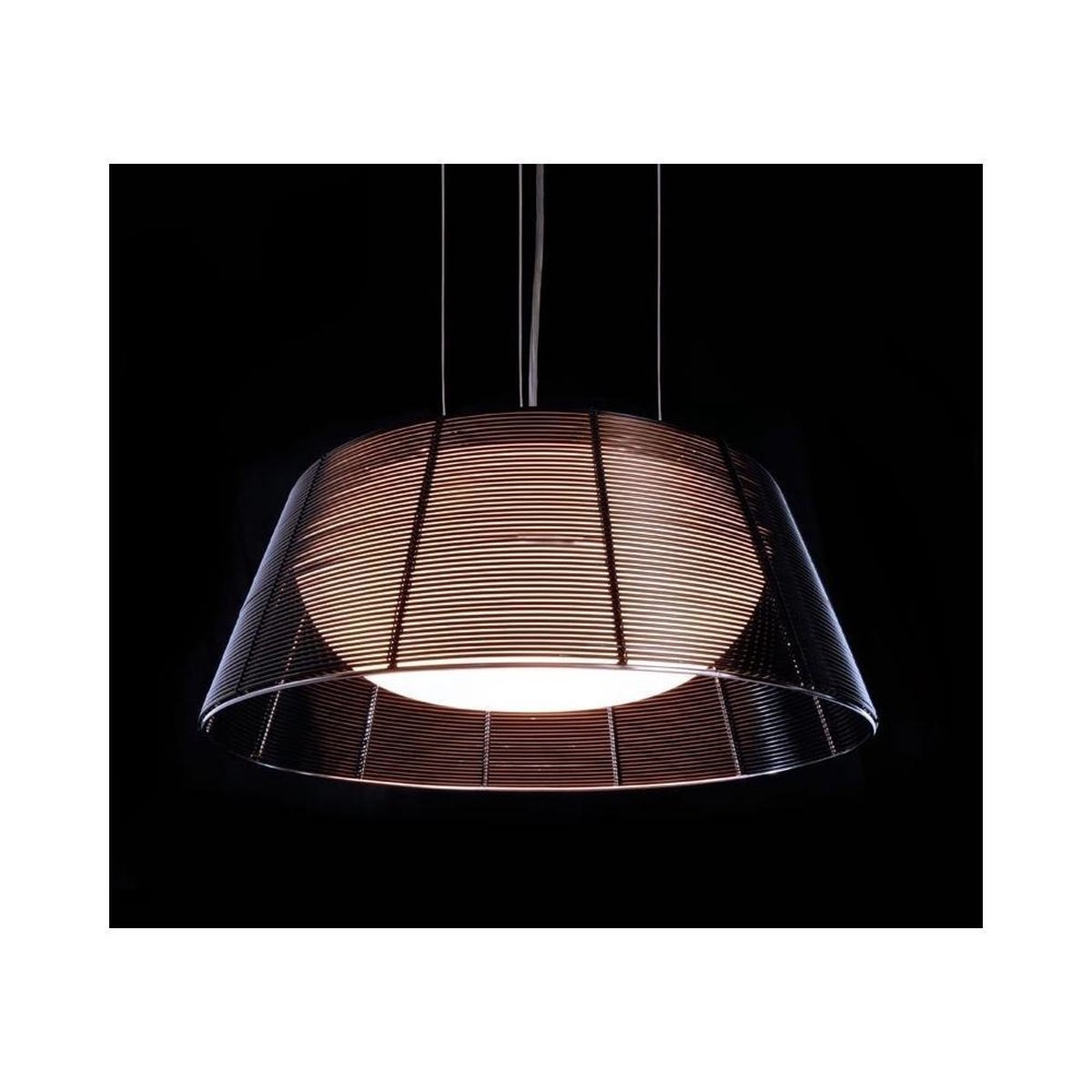 Deko Light Filo Sat 342032 Luminaire à suspendre LED, Ampoule halogène E27 60 W noir