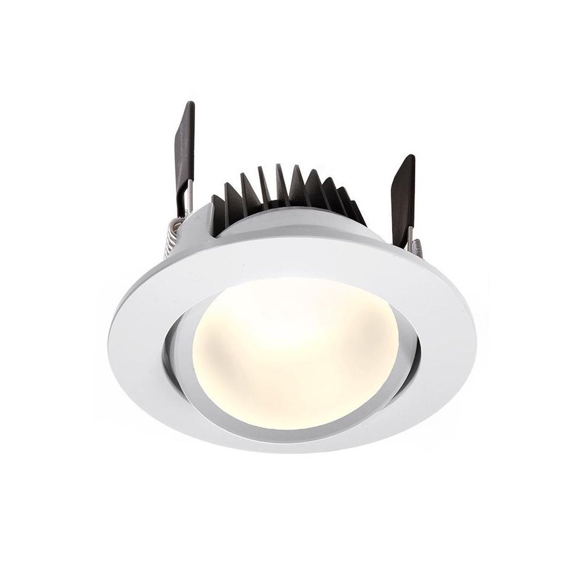 Deko Light 565193 COB 68 CCT Luminaire à LED encastrable CEE: G (A - G) LED LED intégrée 8 W blanc de sécurité (RAL 9003)