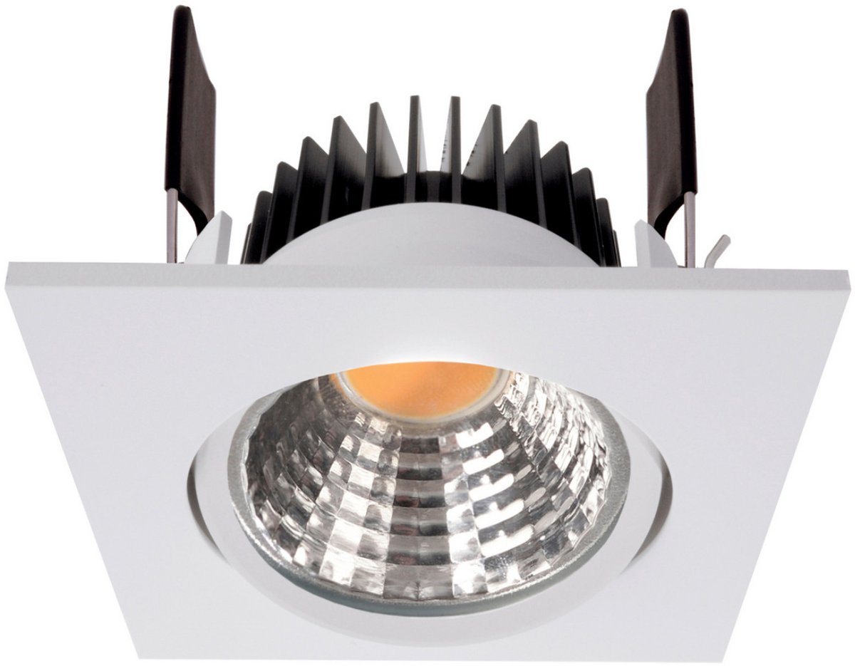 Deko Light 565283 COB-68 Luminaire à LED encastrable CEE: E (A - G) LED COB LED intégrée 6 W blanc de sécurité (RAL 9003)