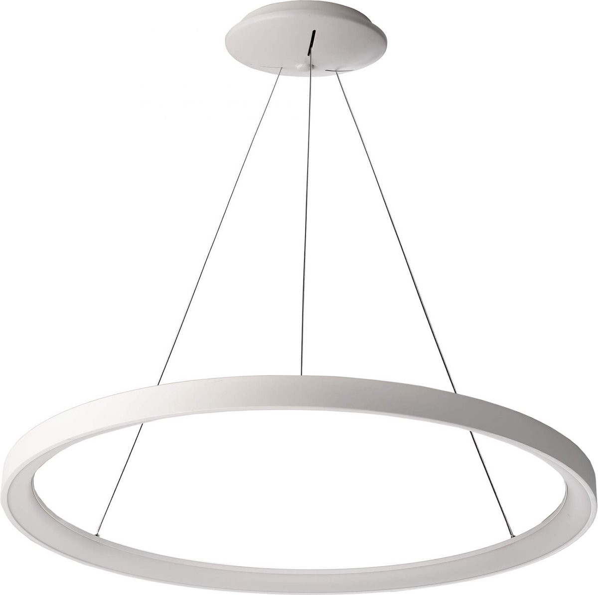 Deko Light Sculptoris 600 342193 Luminaire à suspendre LED LED intégrée 42 W blanc signalisation (RAL 9016)