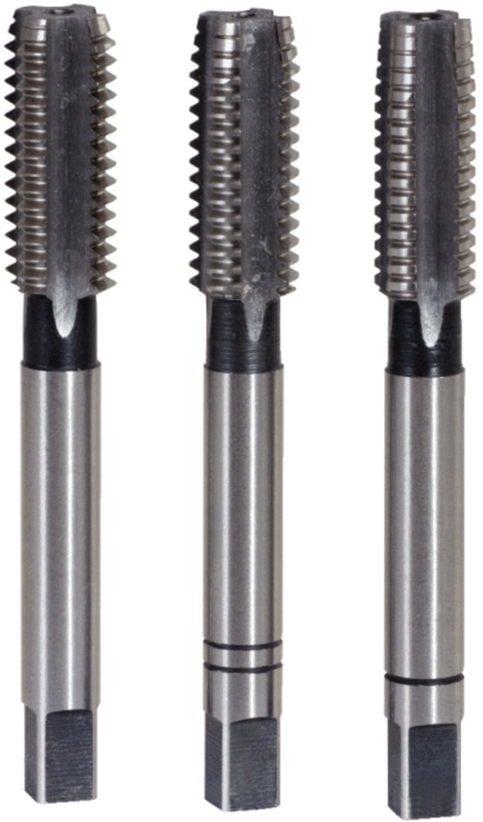 KS Tools 331.0180 3310180 Set de tarauds manuels métrique M18 x 2.5 coupe à droite acier 1 pc(s)