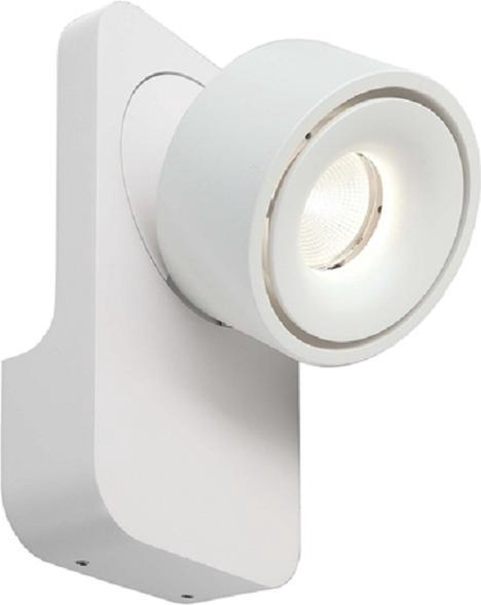Deko Light Uni II Uni II Luminaire mural en saillie CEE: G (A - G) LED intégrée 12 W blanc de sécurité (RAL 9003)