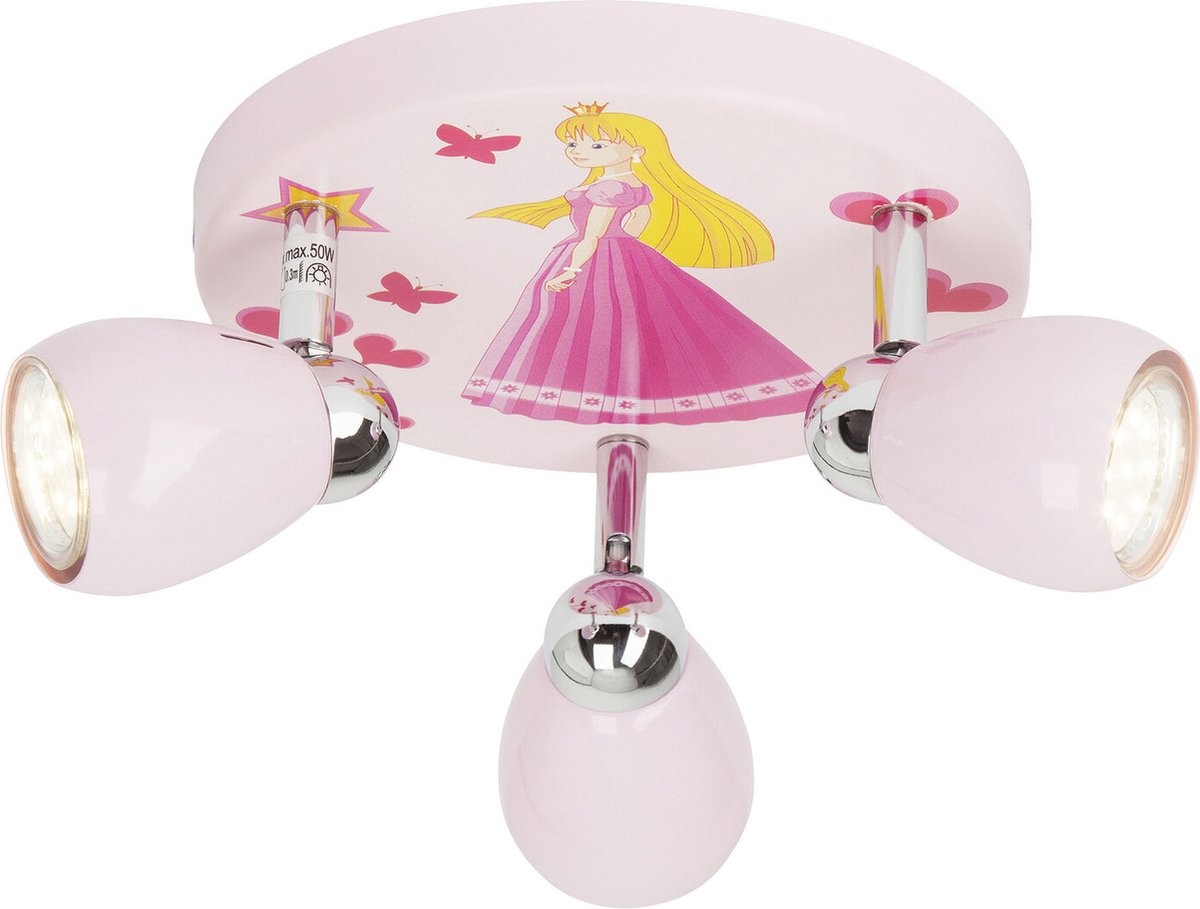 Plafonnier Brilliant Princeza GU10 50 W rose