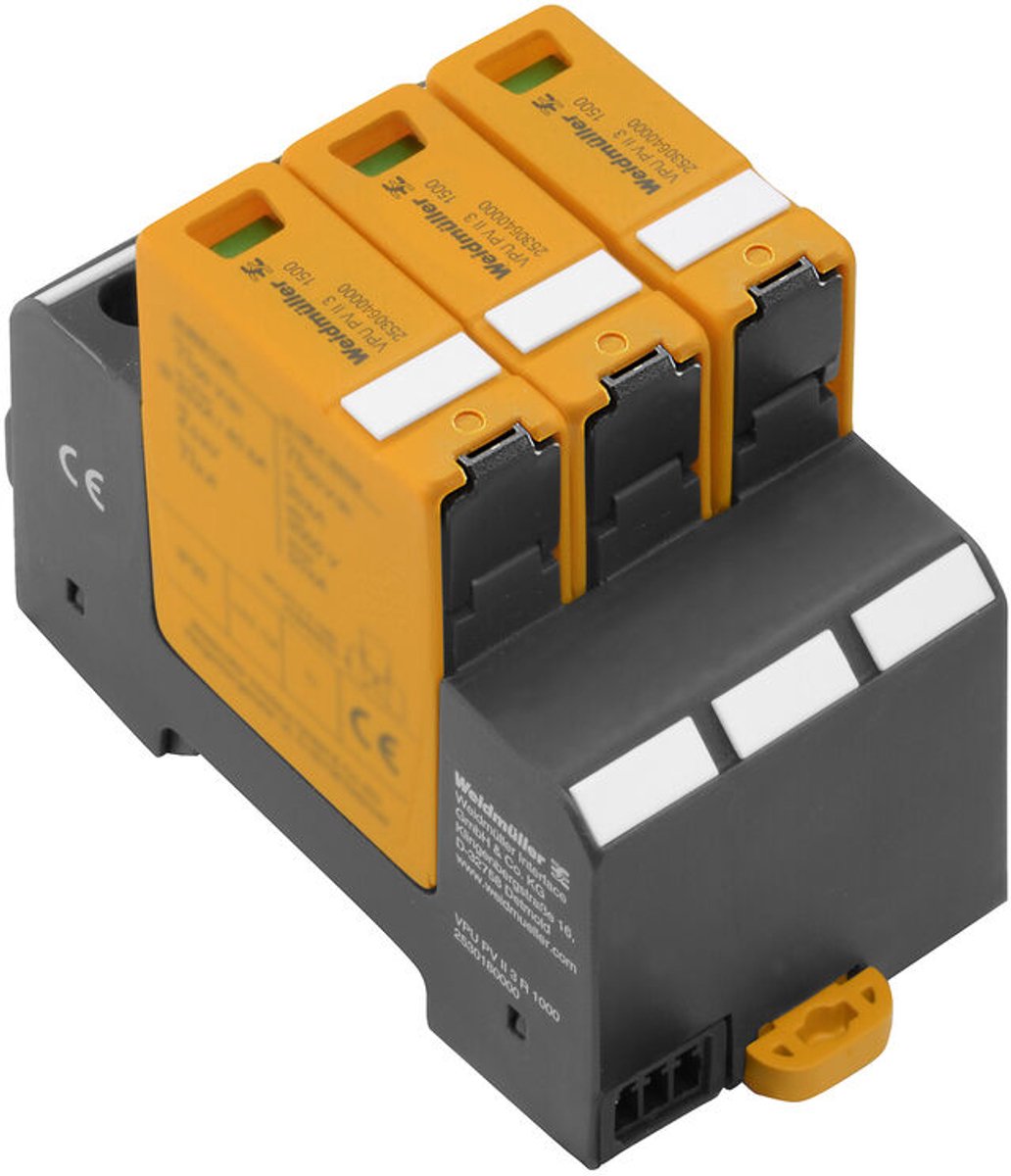 Weidmüller 2795570000 VPU PV I+II 3 1500 E Dispositif antisurtension 30 kA 1 pc(s)