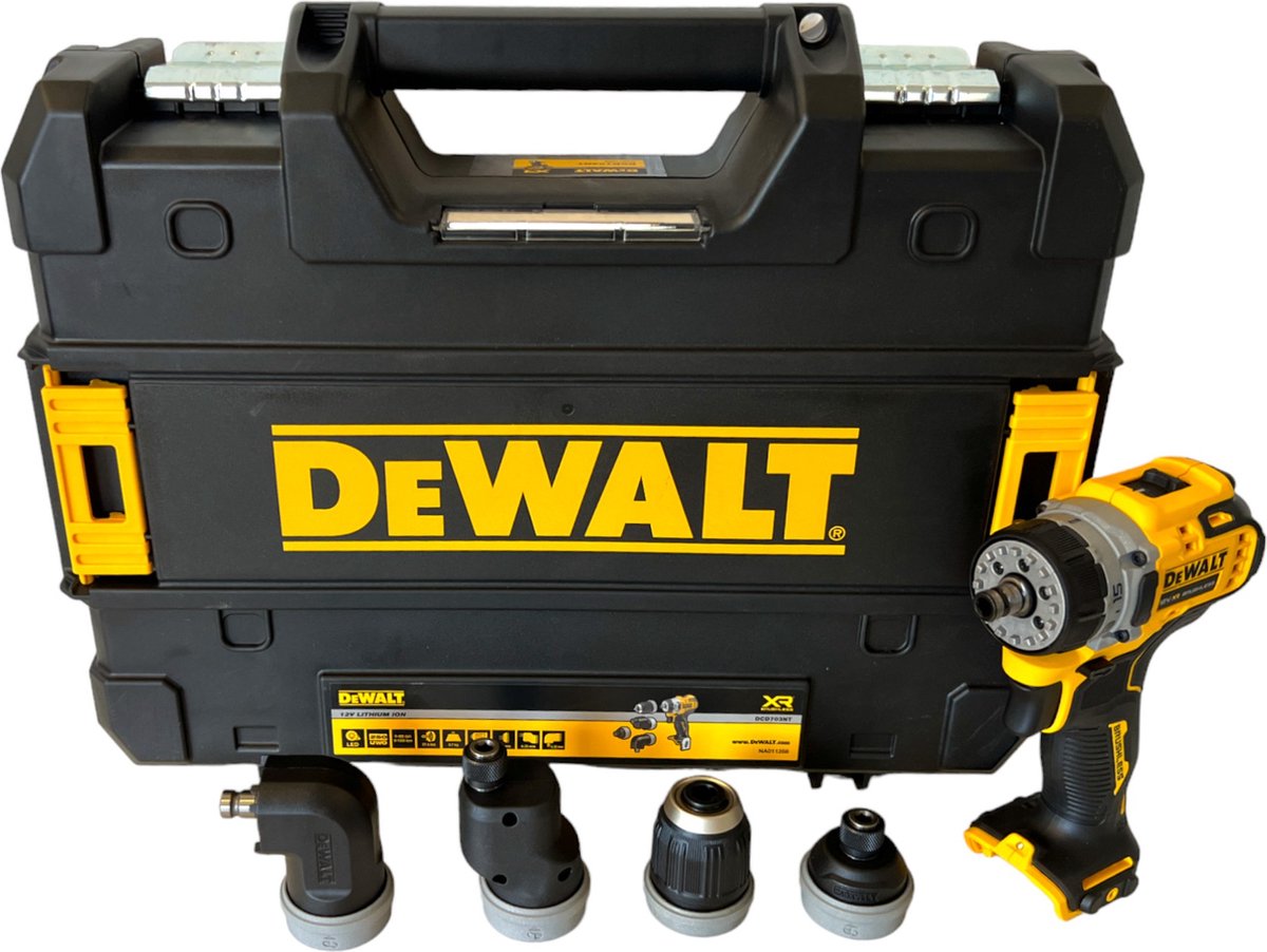 Perceuse-visseuse sans fil DEWALT DCD703NT-XJ DCD703NT-XJ 5 Ah brushless