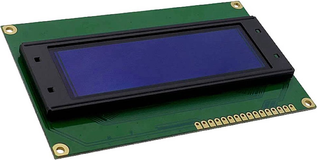 Display Elektronik Module OLED jaune noir 20 x 4 Pixel (l x H x P) 98 x 10 x 60 mm DEP20401-Y.