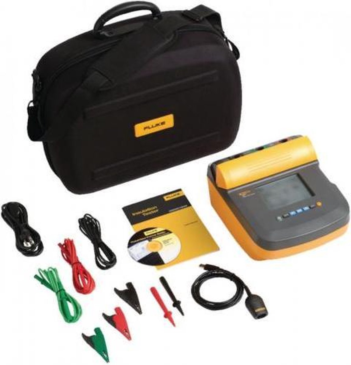 Fluke 1550C/KIT Appareil de mesure de lisolation 250 V, 5000 V 1 TΩ