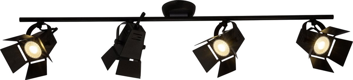 Brilliant Movie G08931/76 Spot de plafond LED GU10 20 W noir (mat)