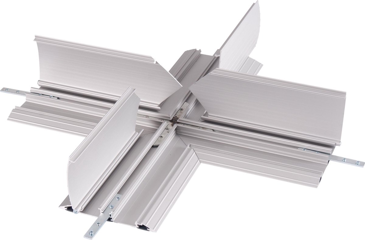 DATAFLEX Addit protège-câbles, connexion croisée 472, argent