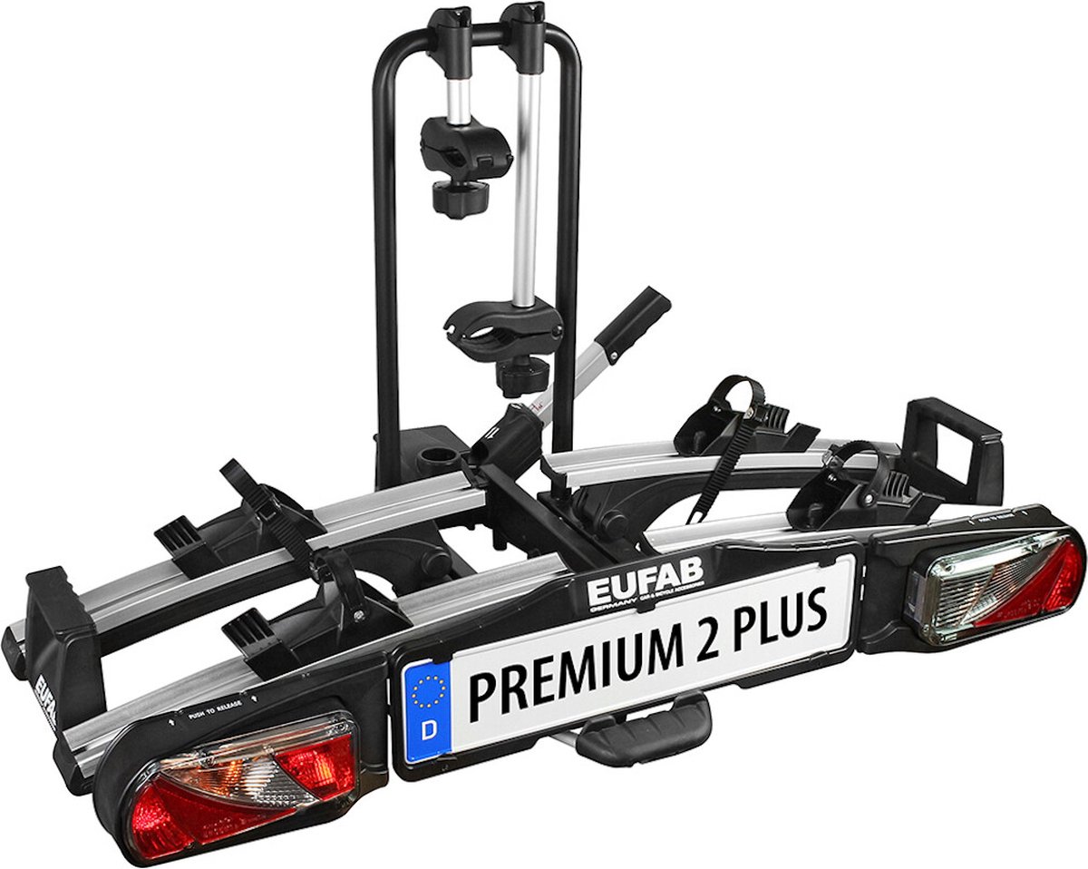 Eufab Porte-vélo Heckträger PREMIUM II Plus 11523 Nombre de vélos=2