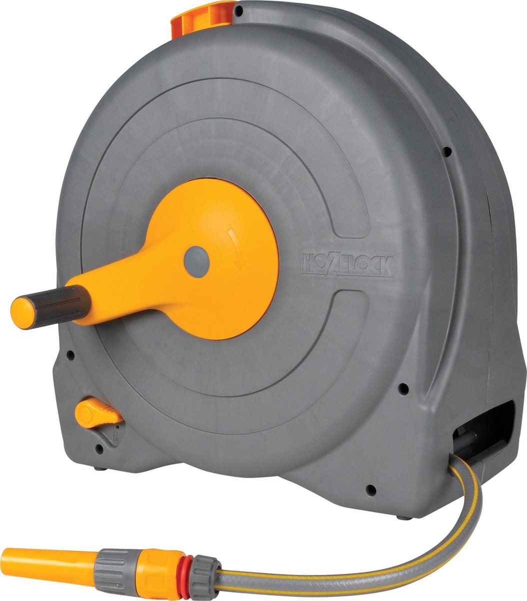 Hozelock 2494R0000 Fast Reel Dévidoir de tuyau 40 m 1/2 pouce 1 pc(s) gris, jaune