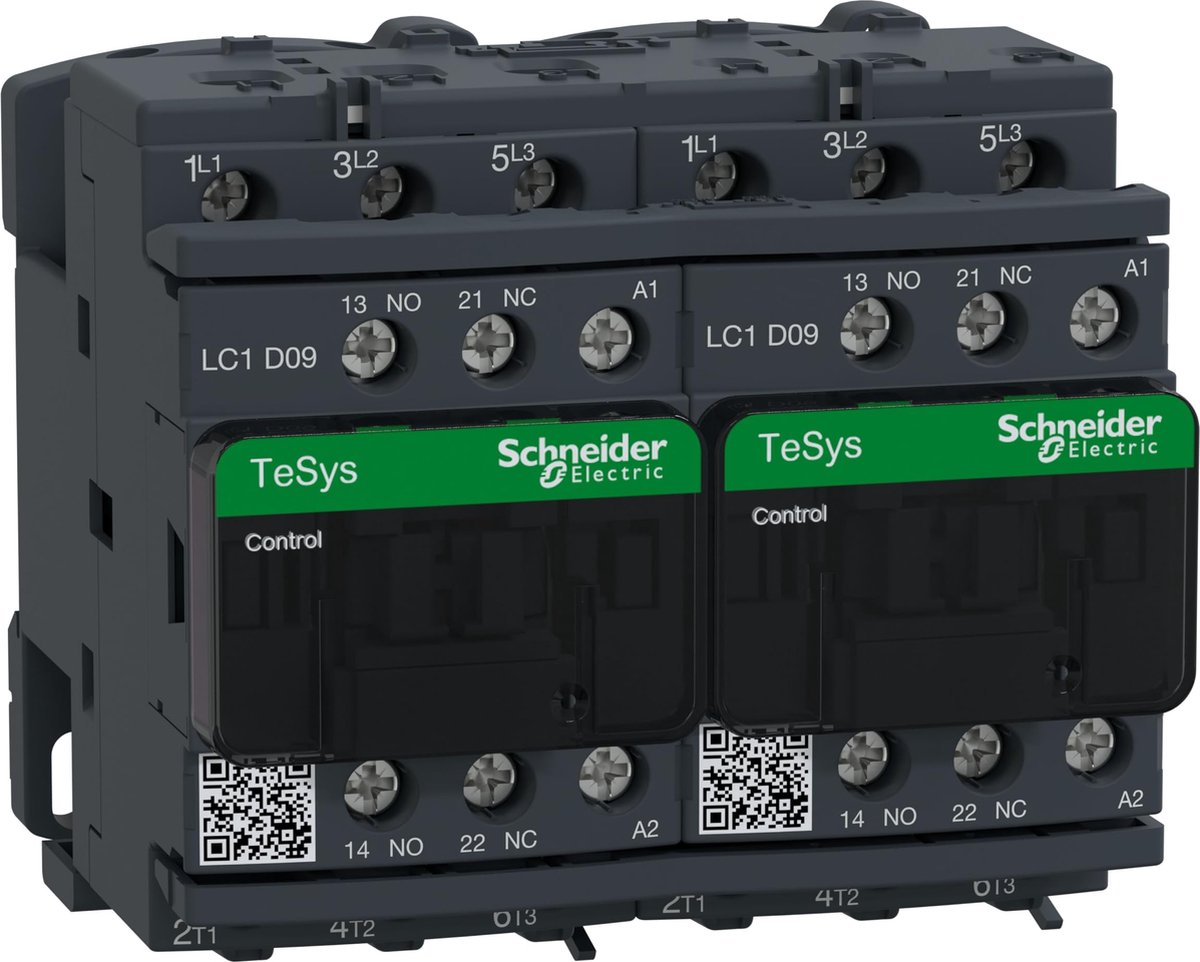 Schneider Electric LC2D09P7 Combinaison de contacteurs-inverseurs 4 kW Piece 1 pc(s)