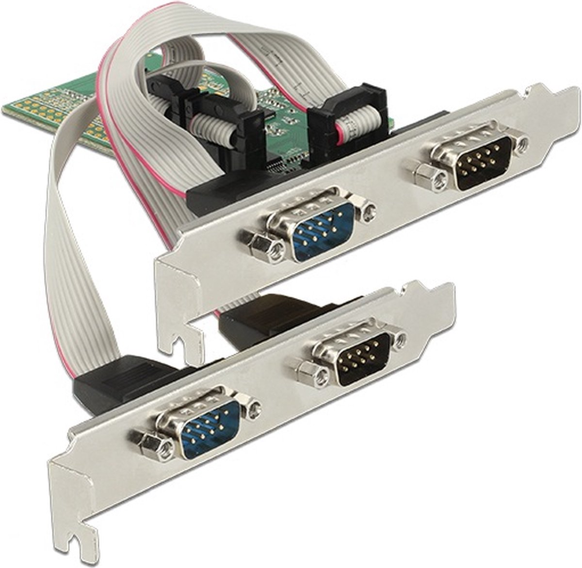 Delock 89557 Carte PCI-Express PCIe avec équerre de slot Low Profile