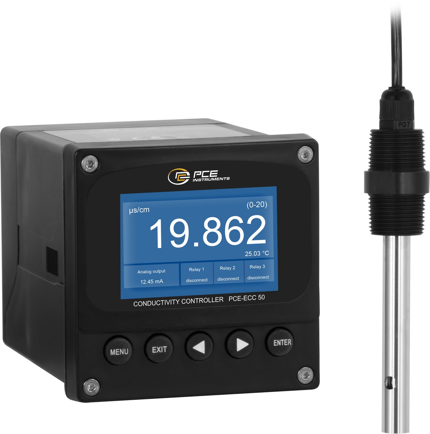 PCE Instruments PCE-ECC 50 Appareil de mesure de la conductivité conductivité