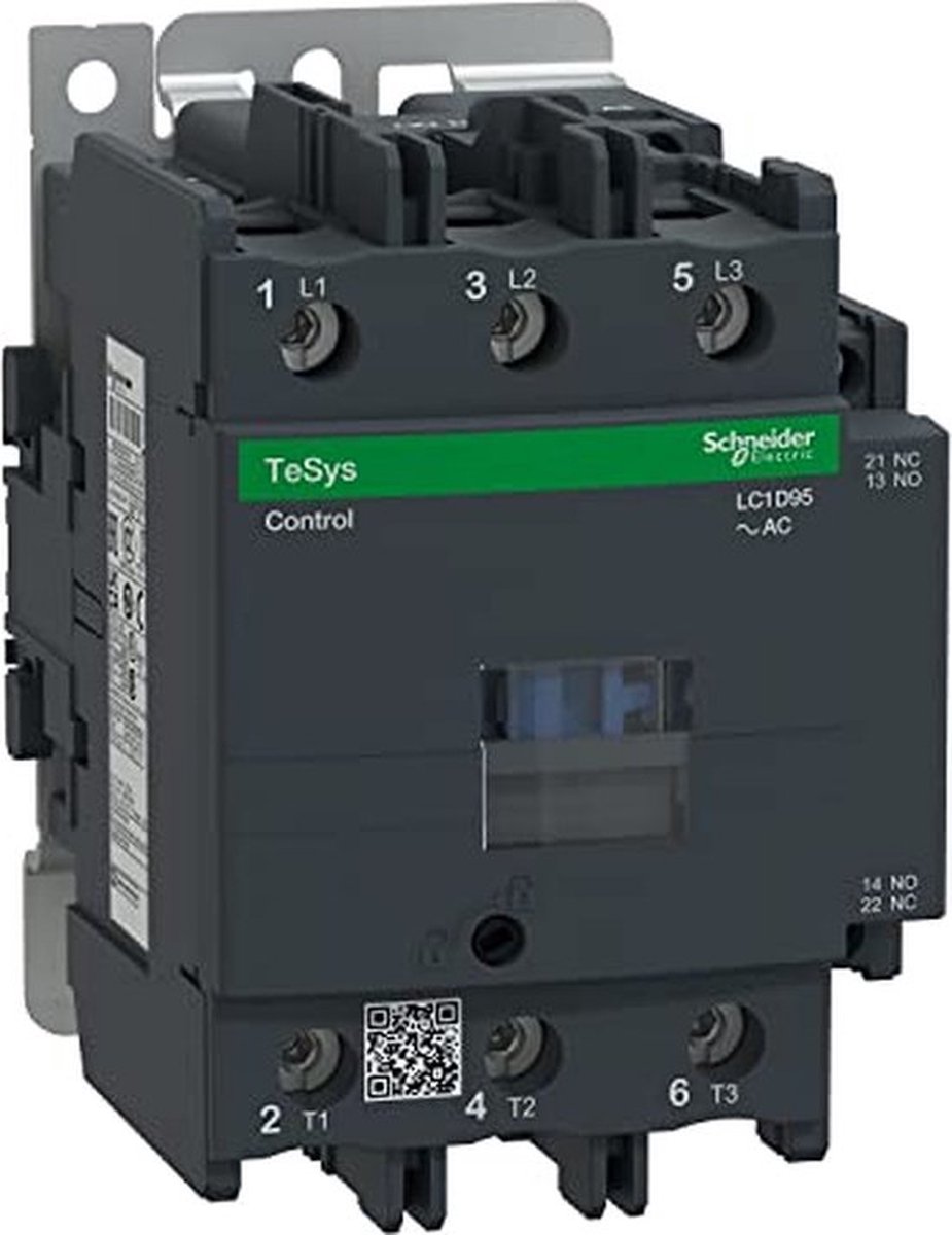 Schneider Electric LC1D95P7 Contacteur de puissance 3 NO (T) 45 kW Single 1 pc(s)