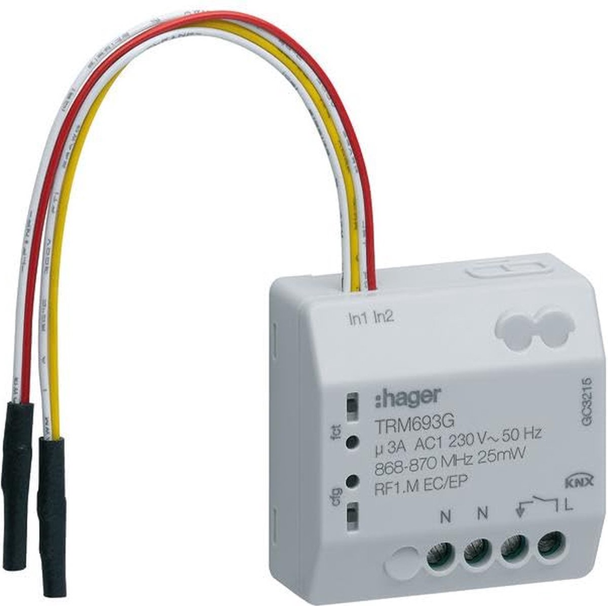 Hager KNX TRM693G Actionneur de commutation