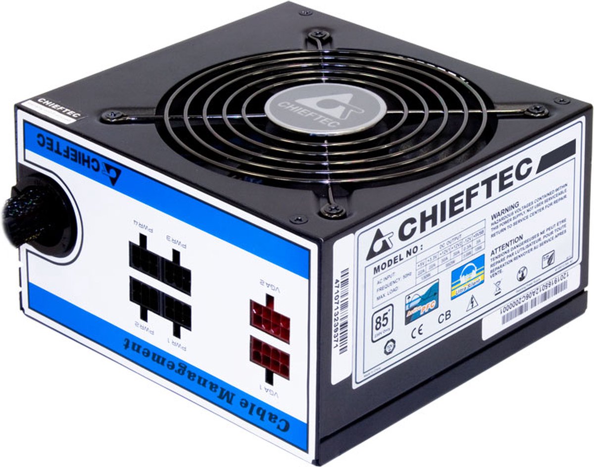 Chieftec CTG-550C Alimentation PC 550 W ATX 80PLUS®