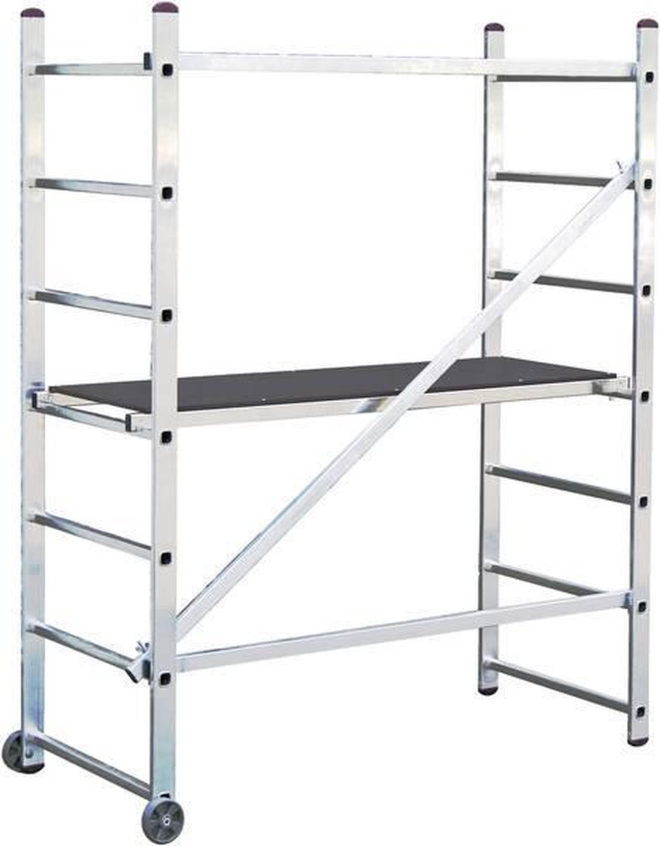 Petit échafaudage Corda Krause 916174 Hauteur de travail (max.) (détails): 3 m
