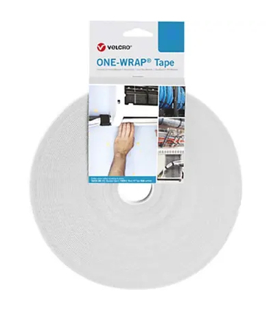 Velcro One Wrap Tape cable tie Velcro cable tie Polypropylene (PP) Whi