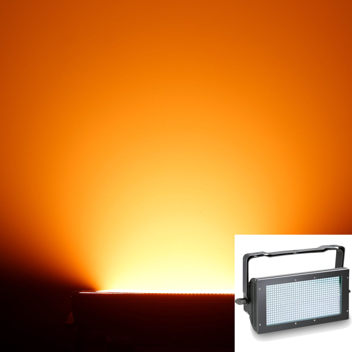 Cameo THUNDER WASH 600 RGBW Stroboscope Nombre de LED (détails):648 RVB
