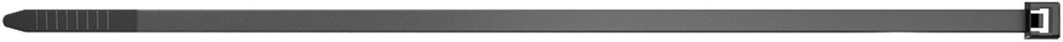 Fischer 69379 UBN Serre-câble 1168 mm 8.80 mm noir stabilisé aux UV 100 pc(s)
