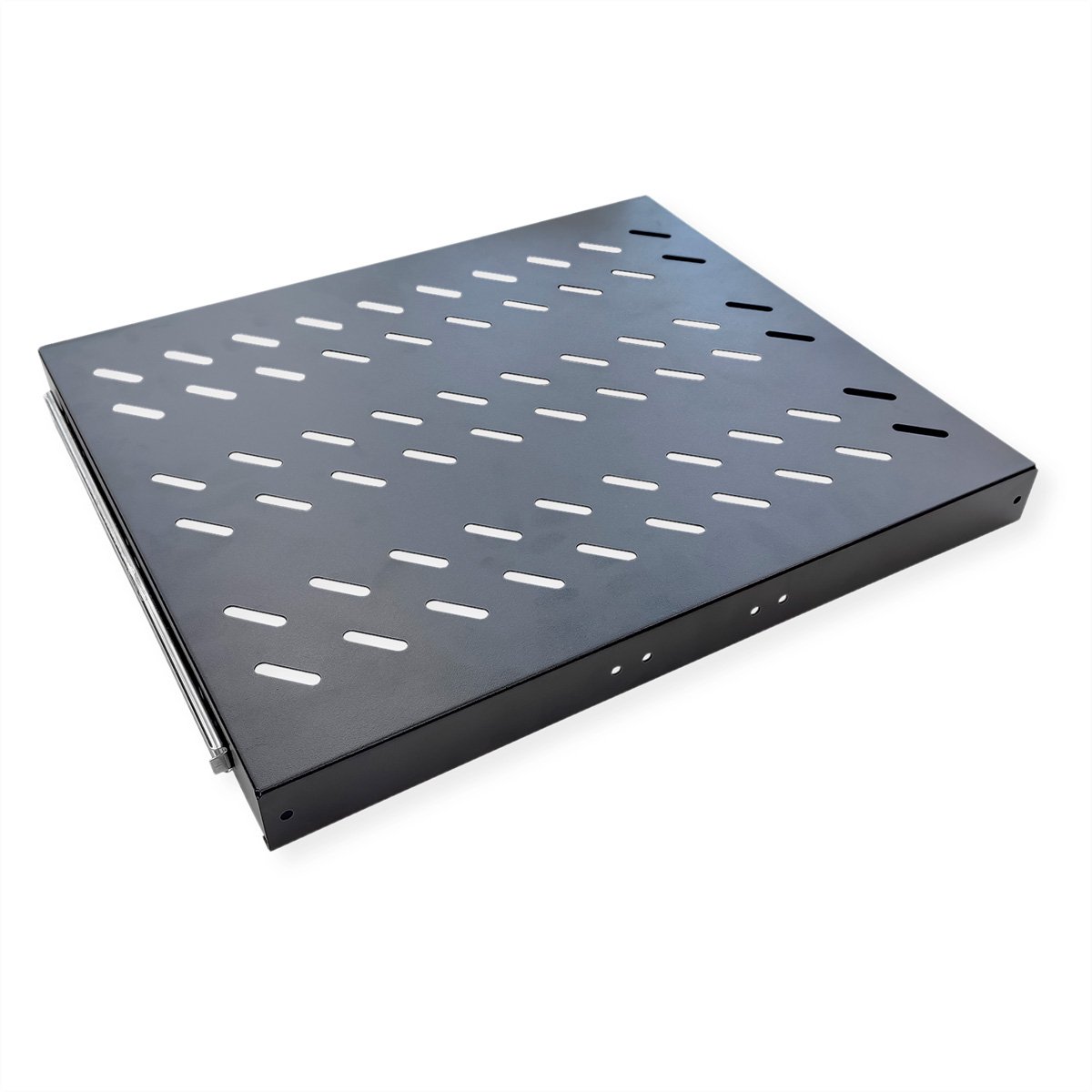 Value 26.99.0415 19 pouces Étagère pour armoire électrique 1 UH noir